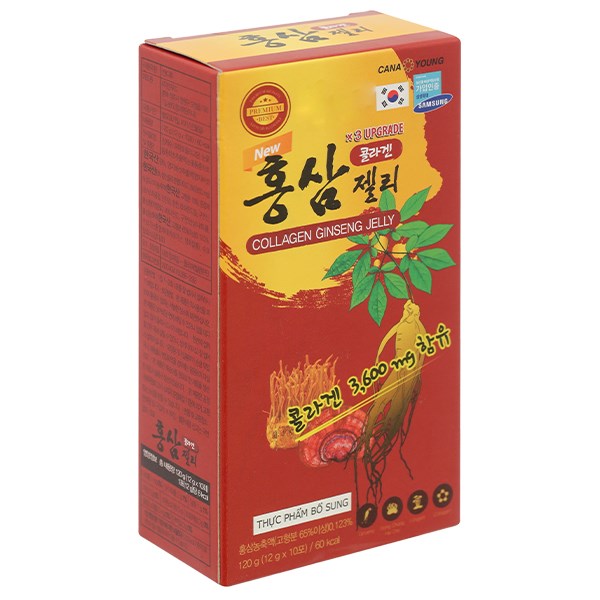 Thạch Collagen Cana Young Nhân Sâm Mới