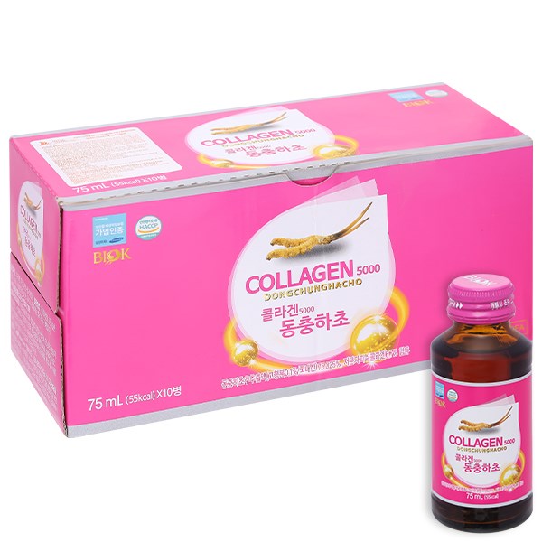 Nước Collagen 5000 Đông Trùng Hạ Thảo