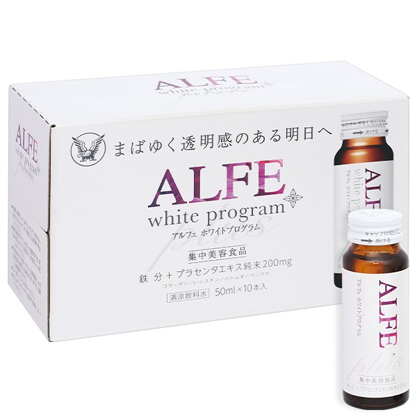 Thực phẩm bảo vệ sức khỏe Alfe White Program Hộp 10 chai x 50ml