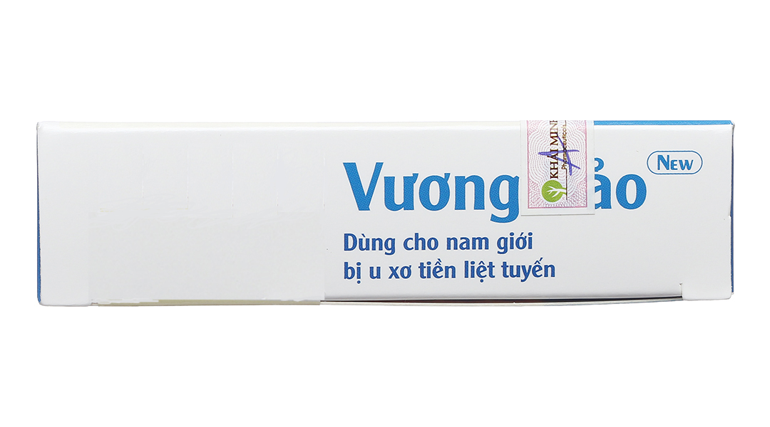 Vương Bảo giúp giảm phì đại lành tính tuyến tiền liệt