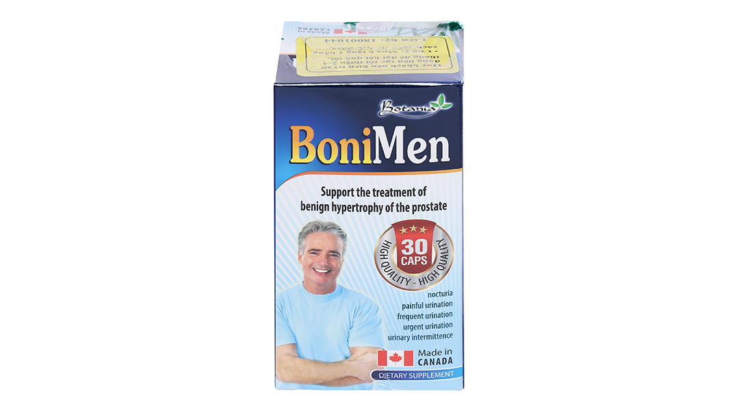 Boni Men giúp giảm phì đại lành tính tuyến tiền liệt
