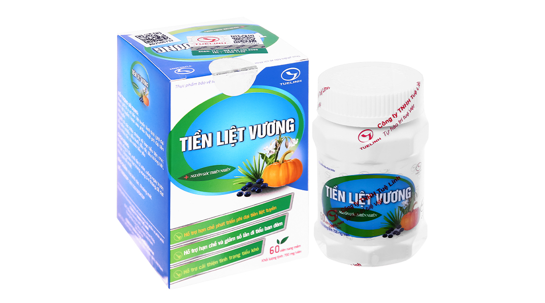 Tiền Liệt Vương ngừa u xơ trong tuyến tiền liệt