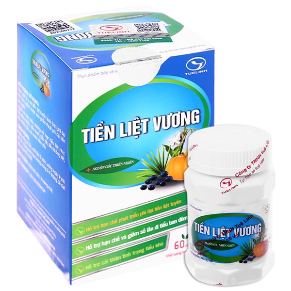 Tiền Liệt Vương hộp 60 viên
