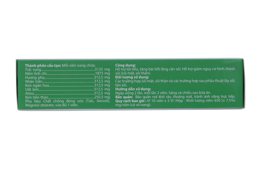 Sỏi Mật Trái Sung lợi tiểu, hỗ trợ bài tiết cặn sỏi
