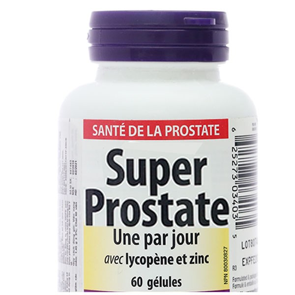 Webber Naturals Super Prostate Chai 60v