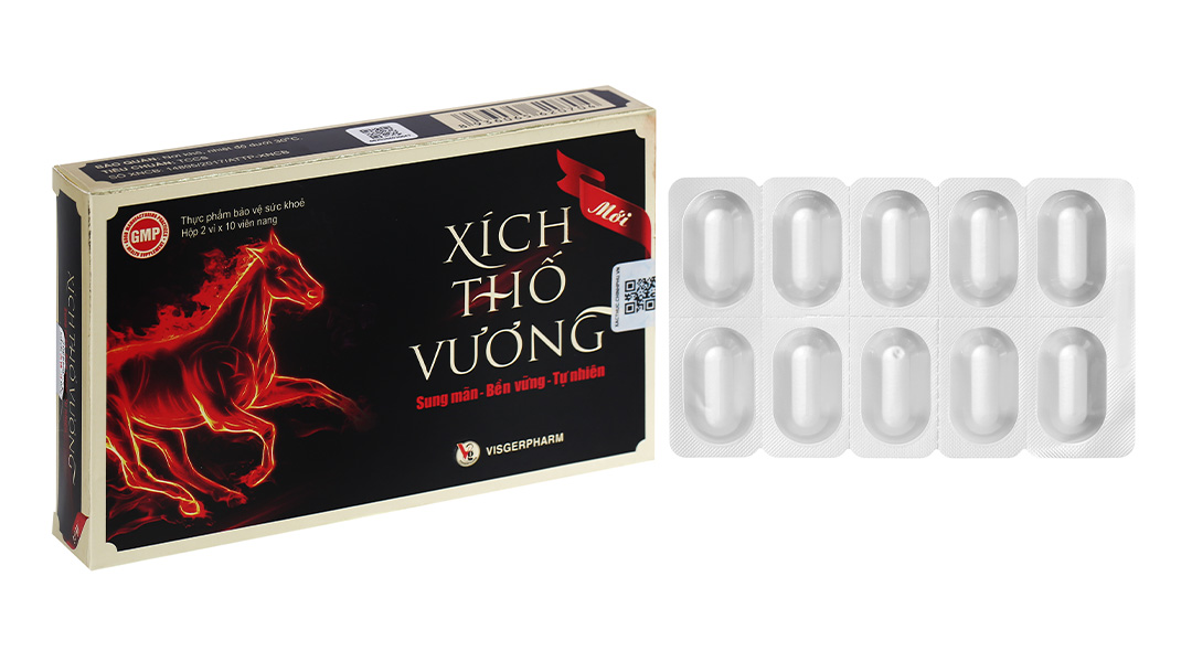 Xích Thố Vương bổ thận, tráng dương, tăng cường sinh lực