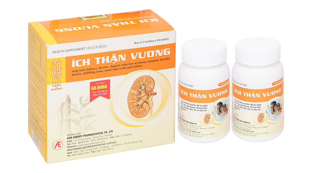 Ích Thận Vương hỗ trợ cải thiện chức năng thận hộp 30 viên - 8