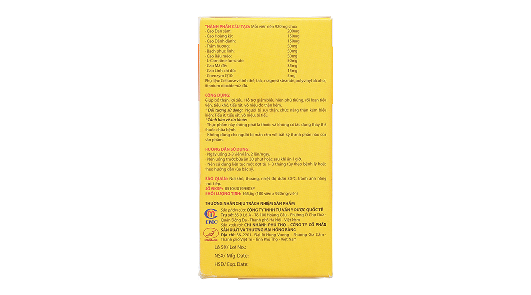 Ích Thận Vương hỗ trợ cải thiện chức năng thận hộp 30 viên - 9