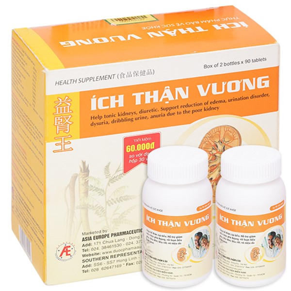 Thực phẩm bảo vệ sức khỏe Ích Thận Vương