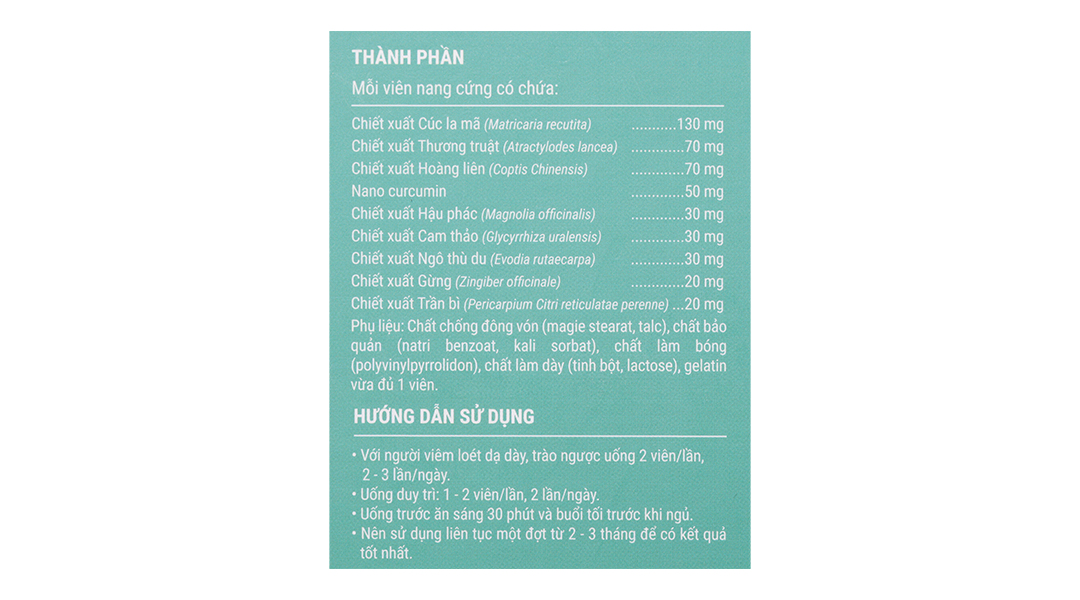 Gastosic hỗ trợ giảm trào ngược dạ dày hộp 3 vỉ x 10 viên