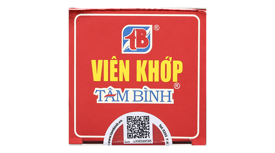 Viên khớp Tâm Bình giảm thoái hóa khớp, viêm khớp