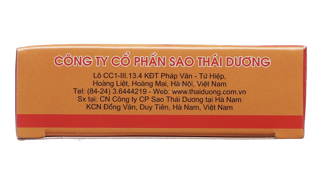 Viên Vai Gáy Thái Dương chống đông máu, lưu thông khí huyết