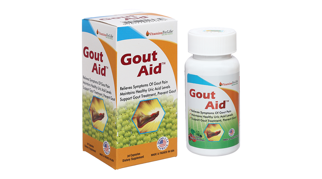 Gout Aid giảm acid uric trong máu, hỗ trợ phòng bệnh gout