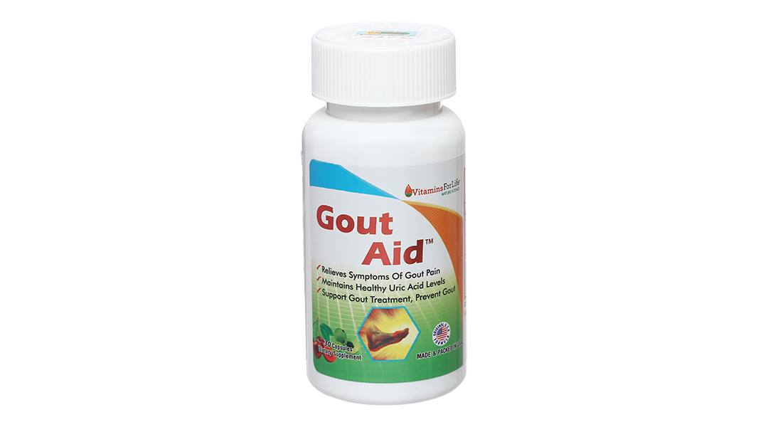 Gout Aid giảm acid uric trong máu, hỗ trợ phòng bệnh gout