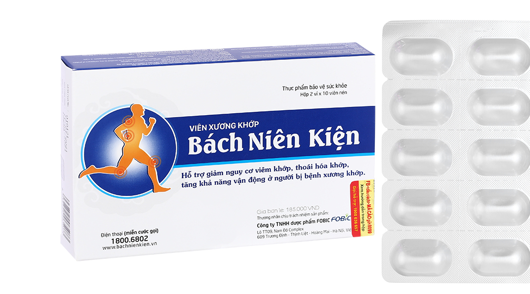 Bách Niên Kiện giảm nguy cơ viêm khớp, thoái hóa khớp