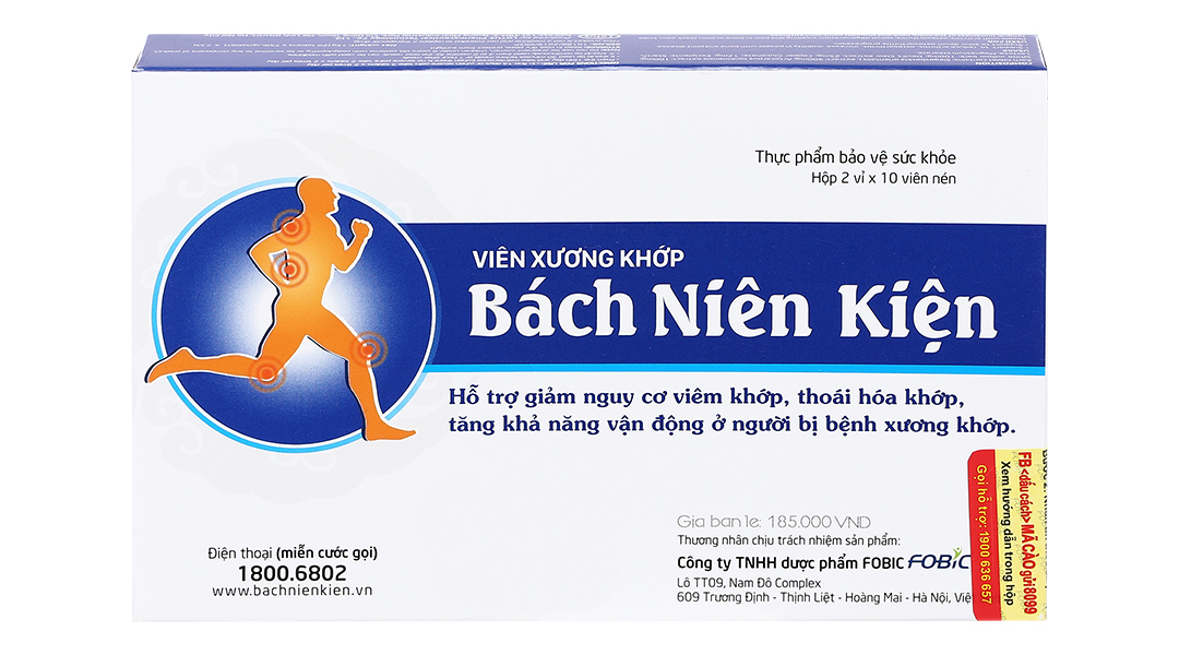 Xương khớp Bách Niên Kiện có hiệu quả trong việc giảm nguy cơ viêm khớp và thoái hóa khớp không?