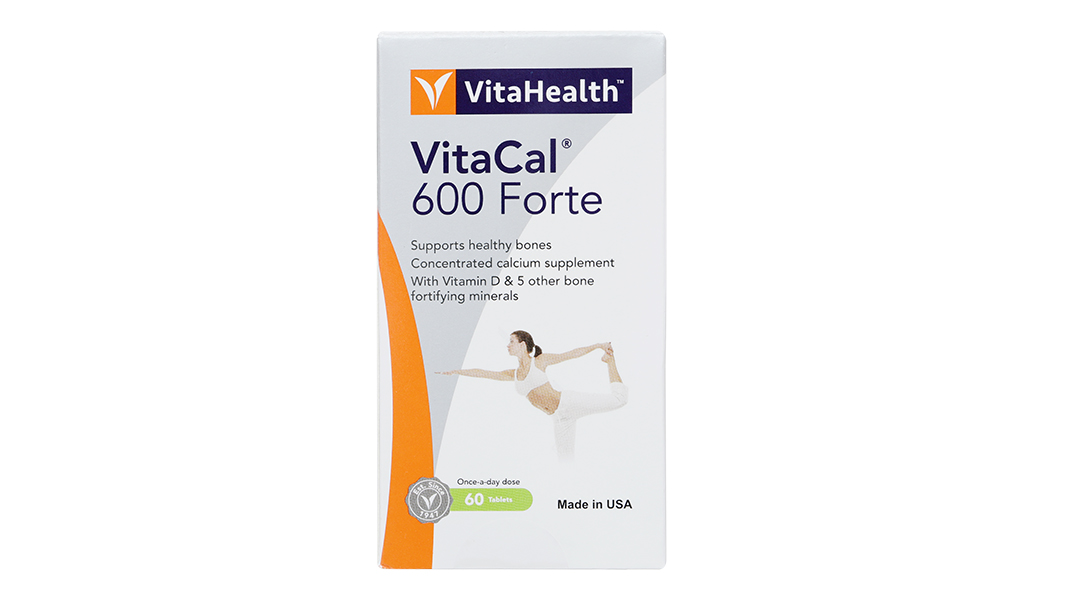 VitaHealth VitaCal 600 Forte hỗ trợ trị loãng xương 