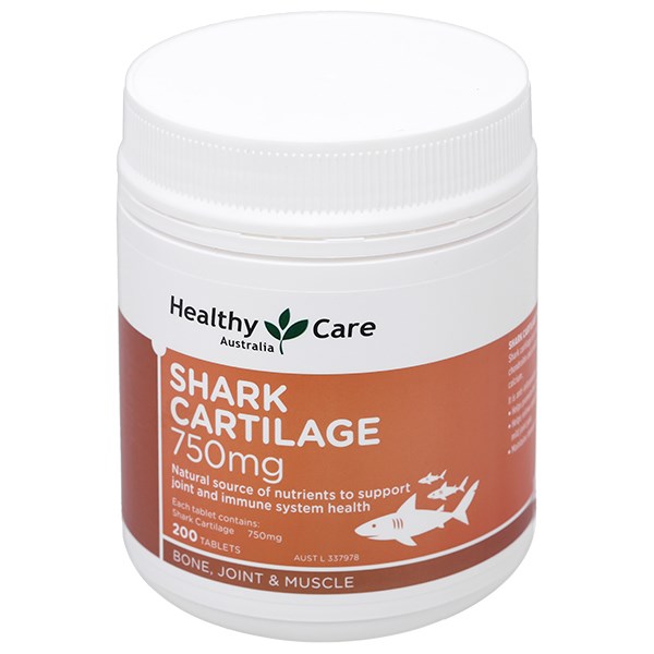 Healthy Care Shark Cartilage 750Mg hộp 200V