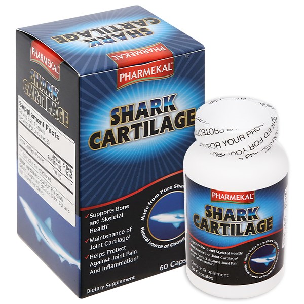 Thực phẩm bảo vệ sức khỏe Shark Cartilage Pharmekal hộp 60 viên