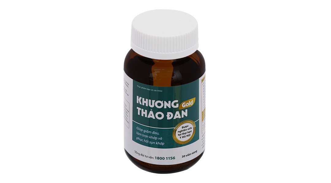Khương Thảo Đan Gold giúp giảm triệu chứng thoái hóa khớp