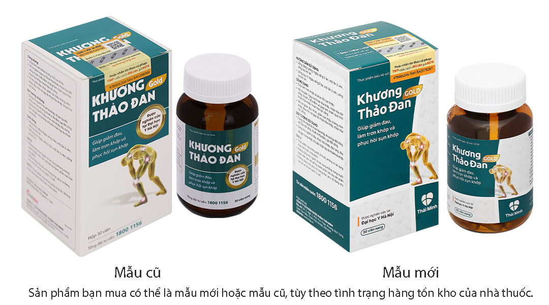 Khương Thảo Đan Gold giúp giảm triệu chứng thoái hóa khớp lọ 120 viên - 17