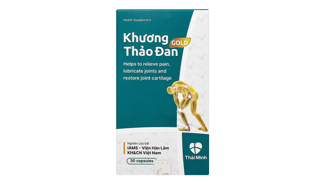 Khương Thảo Đan Gold giúp giảm triệu chứng thoái hóa khớp lọ 120 viên - 19