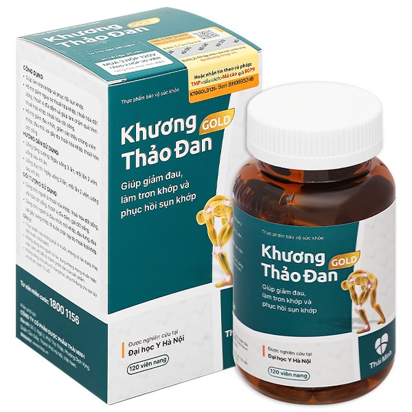 Thực phẩm bảo vệ sức khỏe Khương Thảo Đan gold