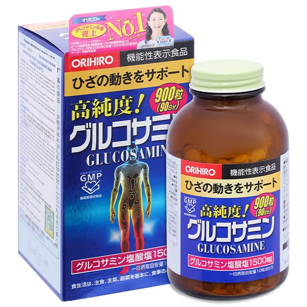 Viên uống Glucosamine Orihiro hộp 900 viên