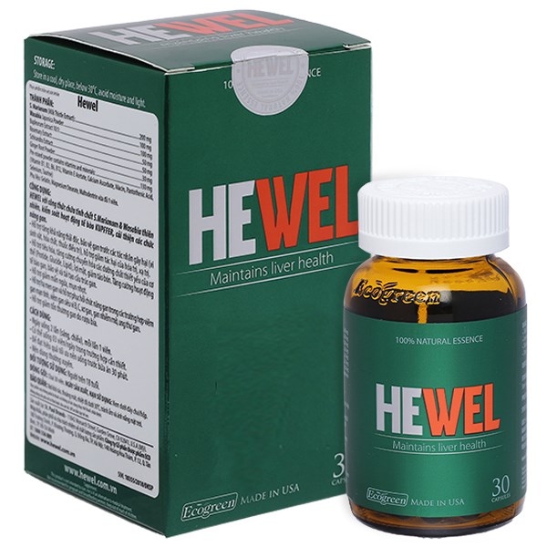 Hewel tăng cường giải độc gan