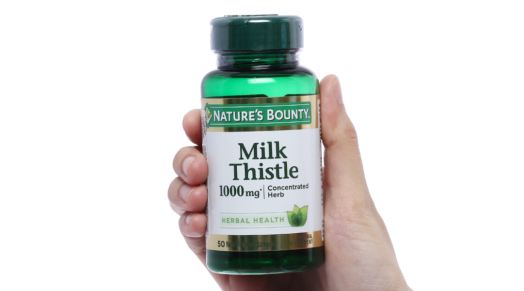 Nature’s Bounty Milk Thistle 1000mg hỗ trợ giải độc gan