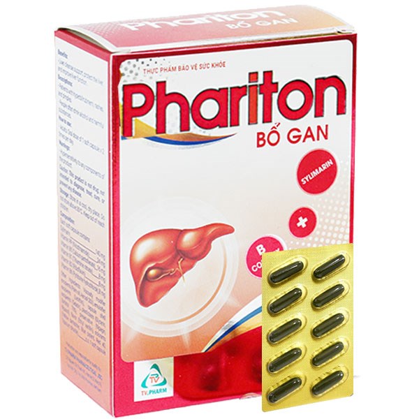 Phariton Bổ Gan hỗ trợ giải độc, tăng cường chức năng gan