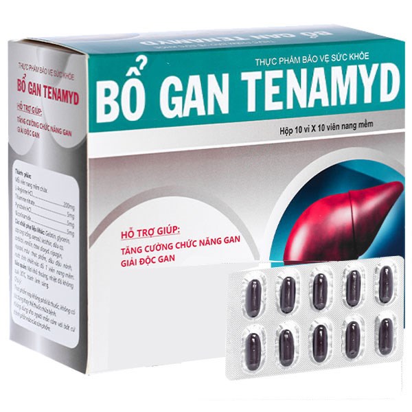 Bổ Gan Tenamyd Hộp 100v