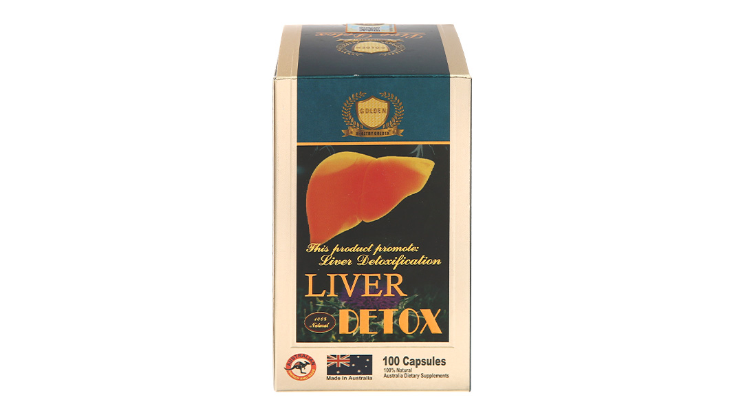 Healthy Golden Liver Detox hỗ trợ bổ gan, tăng cường chức năng gan