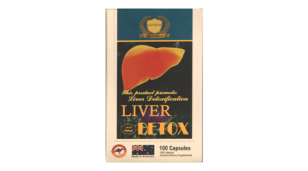 Healthy Golden Liver Detox hỗ trợ bổ gan, tăng cường chức năng gan