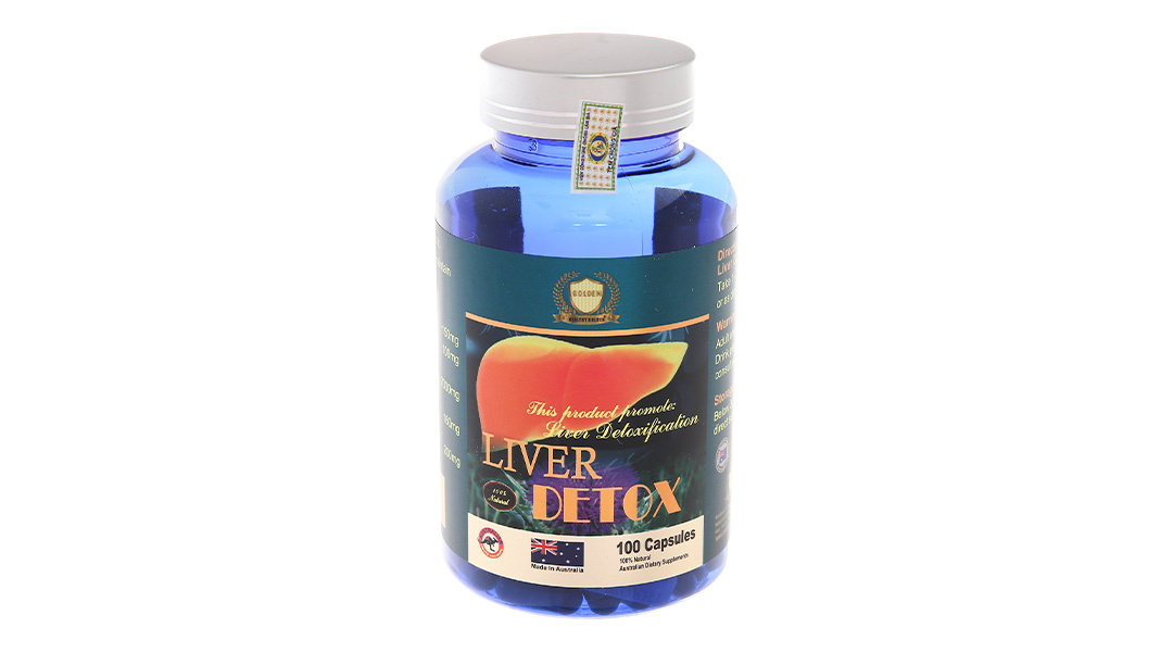 Healthy Golden Liver Detox hỗ trợ bổ gan, tăng cường chức năng gan