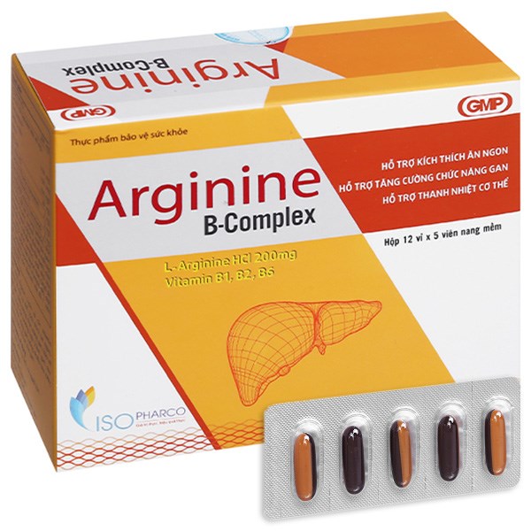 Arginine B-Complex ăn ngon, bổ gan