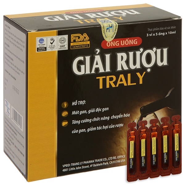 Giải Rượu Traly H/15 Ống