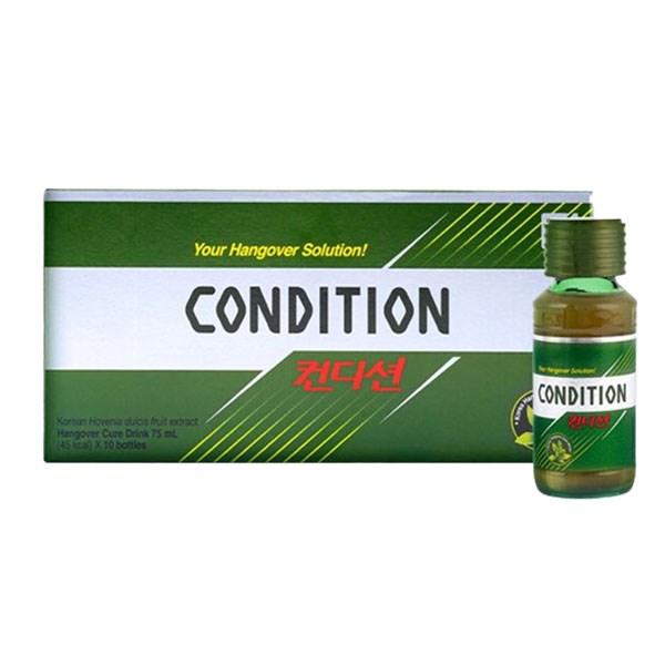 Nước Giải Rượu Condition hộp 10 chai x 75ml