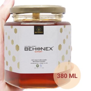 Mật ong thiên nhiên Behonex hũ 380ml