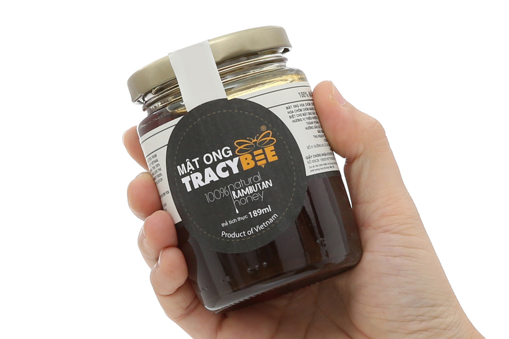 Mật ong hoa chôm chôm nguyên chất Tracybee