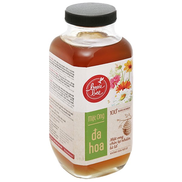 Mật ong hoa Đa hoa Bonie Bee chai 630g chai 630g