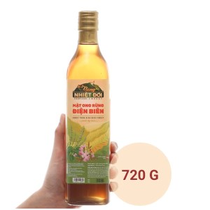Mật ong Rừng Nhiệt Đới rừng Điện Biên chai 720g