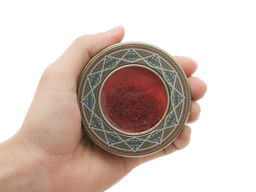 Nhụy hoa nghệ tây Dĩnh Trần Saffron Super Negin hộp 1g 9