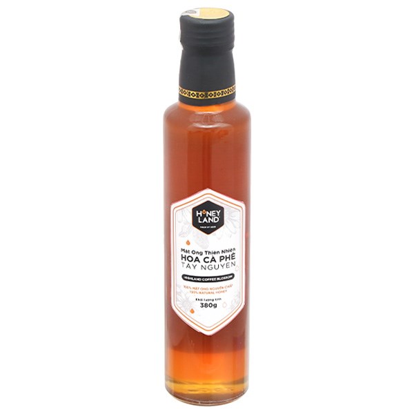 Mật Ong Thiên Nhiên Hoa Cà Phê Tây Nguyên Honeyland 380G/Chai