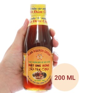 Mật ong rừng sữa ong chúa Xuân Nguyên chai 200ml