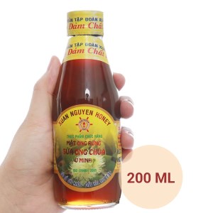 Mật ong rừng sữa ong chúa U Minh Xuân Nguyên chai 200ml