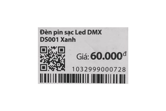 Đèn pin sạc đa năng DMX DS001 Màu Xanh Dương