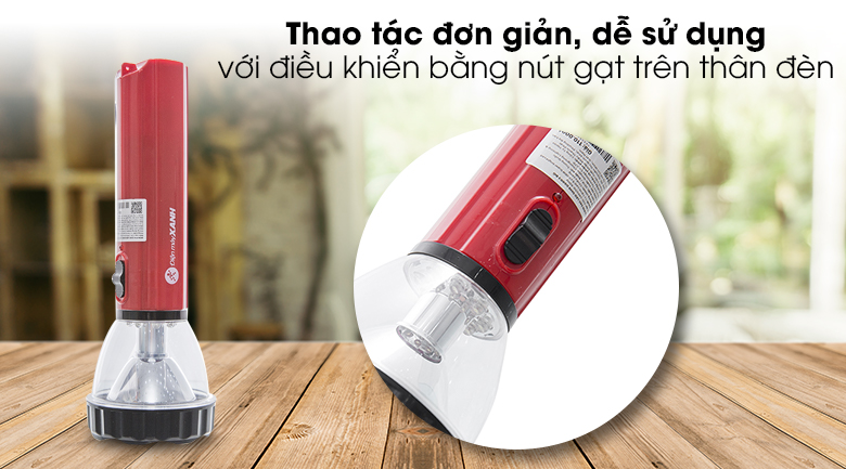 Đèn pin sạc đa năng DMX DS003