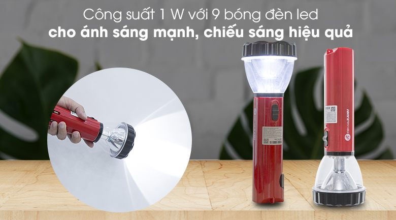 Đèn pin sạc đa năng DMX DS003