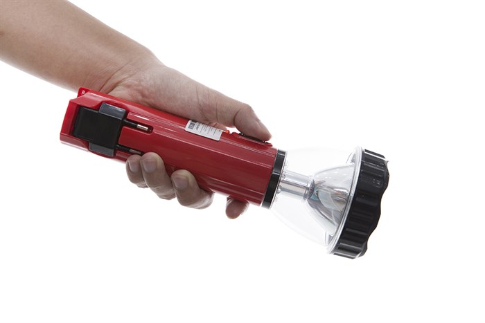 Đèn pin sạc đa năng DMX DS003 Màu Đỏ